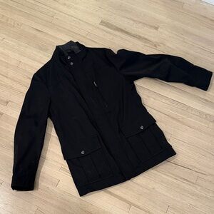 Banana Republic Men's Black Military Jacket